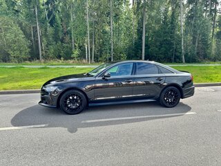 2016 Audi A6 IV (C7) Рестайлинг, чёрный, 2450000 рублей, вид 1