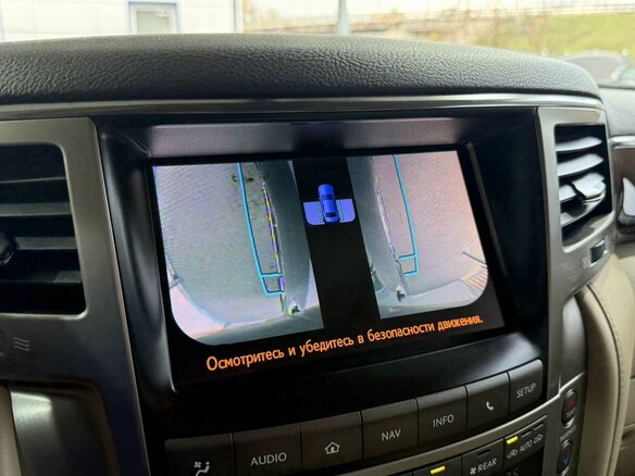 2013 Lexus LX 570 III Рестайлинг, чёрный - вид 12