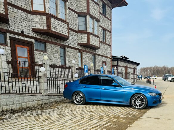 2018 BMW 3 серии 320d VI (F3x) Рестайлинг, синий, 2570000 рублей - вид 8