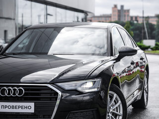 2020 Audi A6 40 TFSI V (C8), чёрный, 2741777 рублей, вид 2