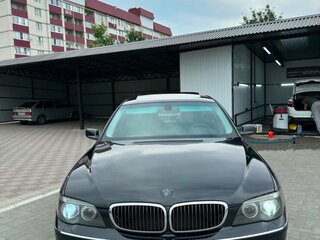 2007 BMW 7 серии 750i IV (E65/E66) Рестайлинг, чёрный, 955000 рублей, вид 1
