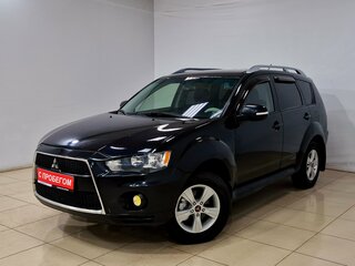 2010 Mitsubishi Outlander II Рестайлинг, чёрный, 850000 рублей, вид 1