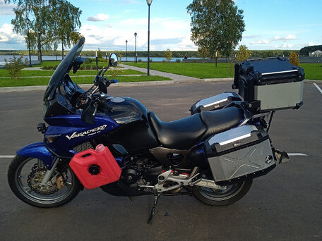 2004 Honda XL1000V Varadero, синий, 600000 рублей, вид 3