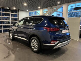 2019 Hyundai Santa Fe IV, синий, 2690000 рублей, вид 5