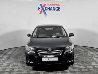 2008 Toyota Corolla AMT X (E140, E150), чёрный, 729000 рублей, вид 2