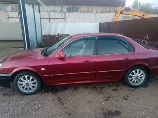 2004 Hyundai Sonata ТагАЗ IV (EF) Рестайлинг, красный, 290000 рублей, вид 3