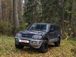 2002 Mitsubishi Pajero III, синий, 670000 рублей, вид 1