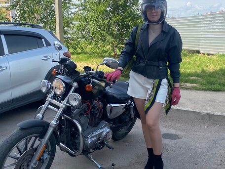 2004 Harley-Davidson Sportster 883, чёрный, 520000 рублей, вид 1