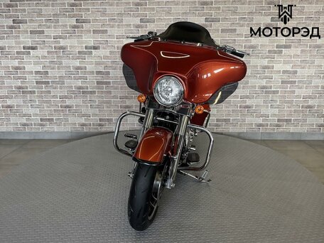 2011 Harley-Davidson Street Glide, оранжевый, 985000 рублей, вид 5