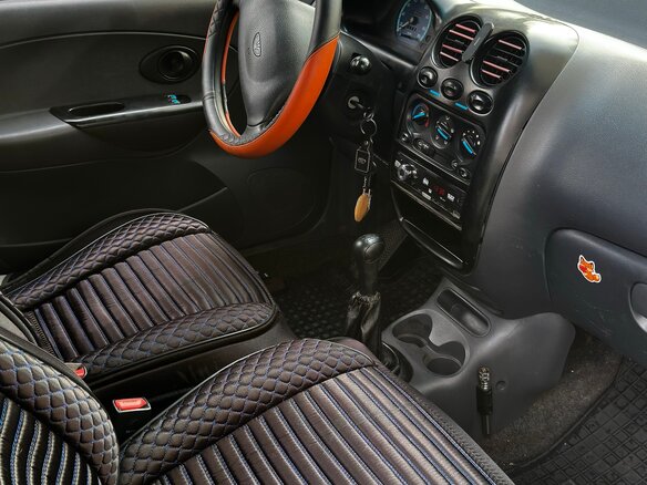 2007 Daewoo Matiz I Рестайлинг, жёлтый, 250000 рублей - вид 4
