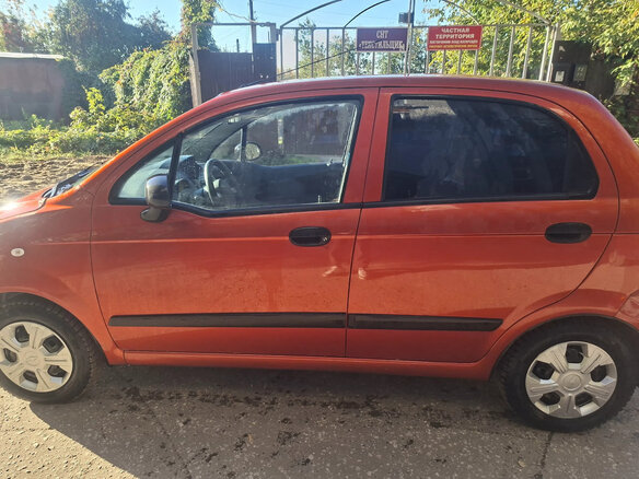 2008 Chevrolet Spark II, оранжевый - вид 6