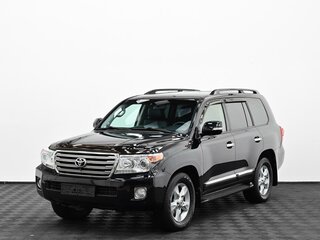 2012 Toyota Land Cruiser 200 Series Рестайлинг 1, чёрный, 3049000 рублей, вид 3