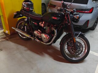 2024 Triumph Bonneville T120, чёрный, 1200000 рублей, вид 3