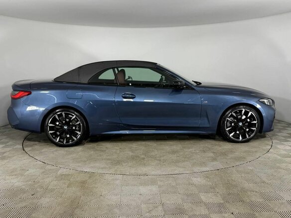2024 BMW 4 серии 430i G22, G23, G26 Рестайлинг, синий - вид 2