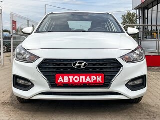 2019 Hyundai Solaris II, белый, 919000 рублей, вид 2