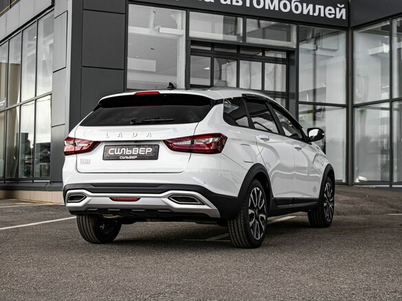 2026 Lada (ВАЗ) Vesta SW Cross I Рестайлинг (NG), белый - вид 2