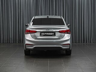 2018 Hyundai Solaris II, серебристый, 1072000 рублей, вид 4