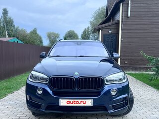 2014 BMW X5 30d III (F15), синий, 3450000 рублей, вид 1
