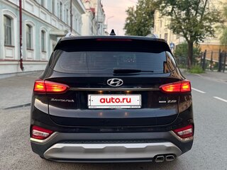 2019 Hyundai Santa Fe IV, чёрный, 2799000 рублей, вид 2