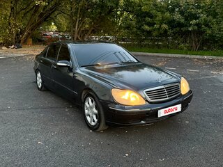 2000 Mercedes-Benz S-Класс 500 IV (W220), синий, 350000 рублей, вид 1