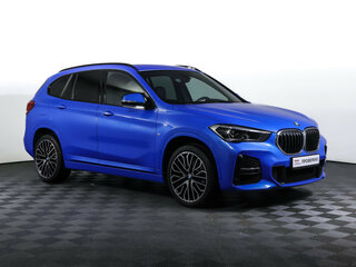 2019 BMW X1 20i xDrive II (F48) Рестайлинг, голубой, 3453000 рублей, вид 3