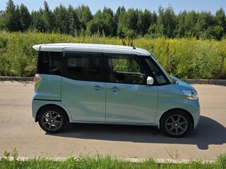 2017 Mitsubishi eK Space I Рестайлинг, голубой, 645000 рублей, вид 3