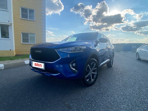 2021 Haval F7x I, синий