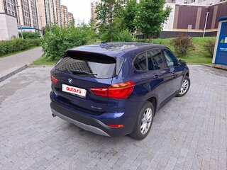 2018 BMW X1 18i sDrive II (F48), синий, 2450000 рублей, вид 4
