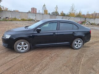 2014 Skoda Rapid I, чёрный, 810000 рублей, вид 4