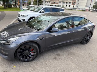 2021 Tesla Model 3 Performance I, серый, 3900000 рублей, вид 4