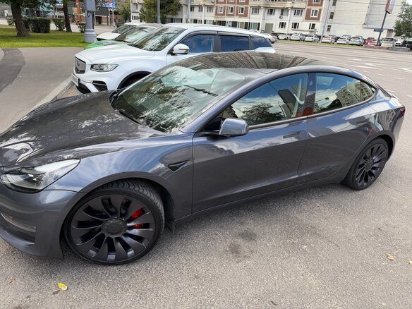 2021 Tesla Model 3 Performance I, серый, 3800000 рублей - вид 3
