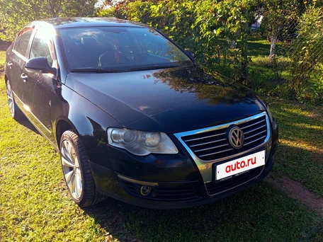 2007 Volkswagen Passat B6, чёрный, 680000 рублей, вид 5