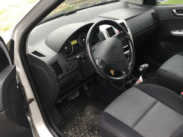 2008 Hyundai Getz I Рестайлинг, серебристый, 660000 рублей - вид 5