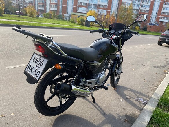 2021 Yamaha YBR125, чёрный, 249000 рублей - вид 10