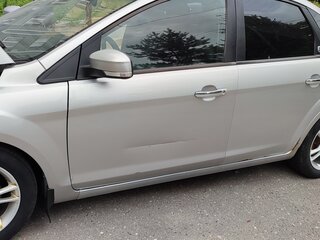 2008 Ford Focus II Рестайлинг, серебристый, 480000 рублей, вид 4