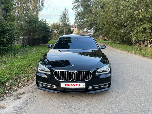 2013 BMW 7 серии Long 740Li xDrive V (F01/F02/F04) Рестайлинг, чёрный, 2500000 рублей - вид 14