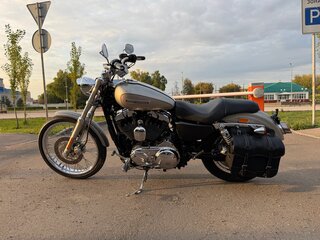 2008 Harley-Davidson Sportster 1200, серебристый, 699000 рублей, вид 3
