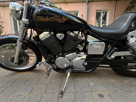 2002 Honda Shadow 400, чёрный, 360000 рублей, вид 2
