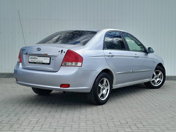 2007 Kia Cerato I, серебристый, 399000 рублей - вид 3