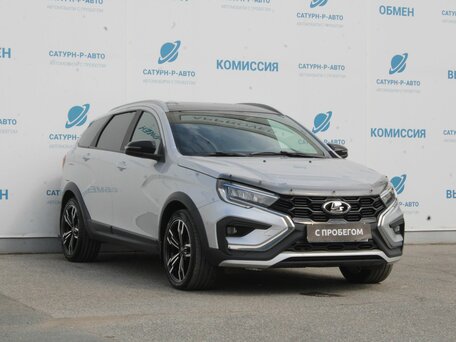2024 Lada (ВАЗ) Vesta SW Cross I Рестайлинг (NG), серебристый, 1475000 рублей, вид 3