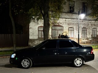 2007 Lada (ВАЗ) Priora I, чёрный, 195000 рублей, вид 2