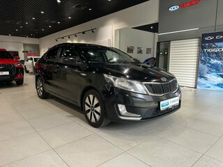 2011 Kia Rio III, чёрный, 520000 рублей, вид 3