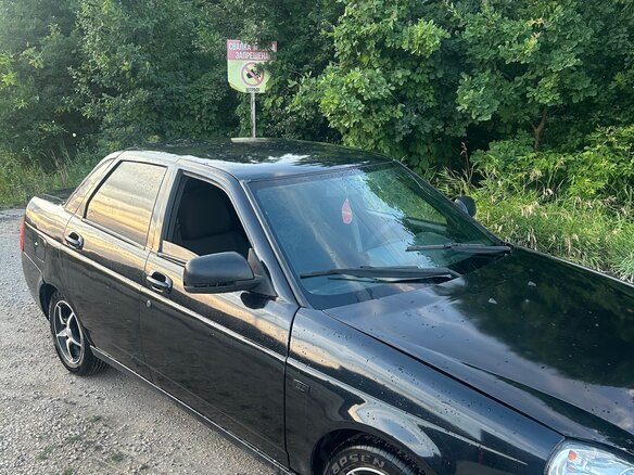 2010 Lada (ВАЗ) Priora I, чёрный, 240000 рублей - вид 3