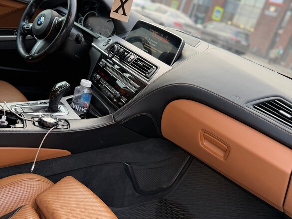 2015 BMW 6 серии 640d xDrive III (F06/F13/F12) Рестайлинг, белый, 2950000 рублей - вид 7