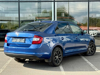 2018 Skoda Rapid I Рестайлинг, синий, 983000 рублей, вид 2