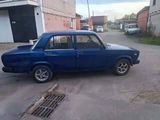 2008 Lada (ВАЗ) 2107, синий, 170000 рублей, вид 5
