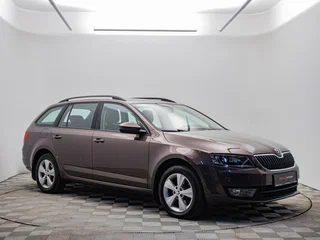 2014 Skoda Octavia III (A7), коричневый, 1820000 рублей, вид 3