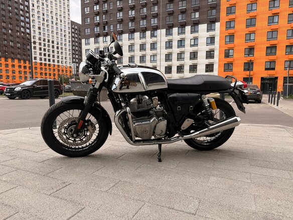 2025 Royal Enfield Continental GT, серебристый, 585000 рублей - вид 16