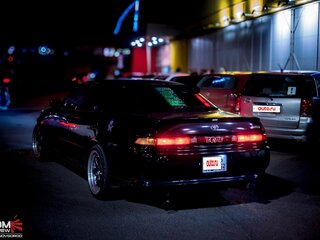 1993 Toyota Mark II VII (X90), чёрный, 950000 рублей, вид 1