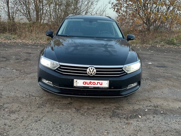 2016 Volkswagen Passat DSG6 B8, чёрный, 1690000 рублей - вид 1